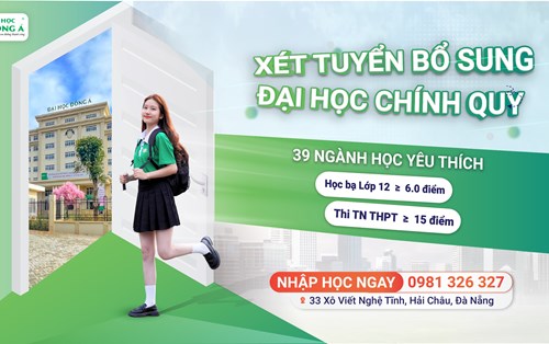Đại học Đông Á tuyển sinh Đại học chính quy Đợt 2, thêm cơ hội cho thí sinh chọn ngành học yêu thích